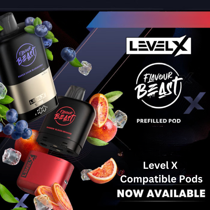 Level X compatible pods in Alberta at Okotoks Vape Superstore