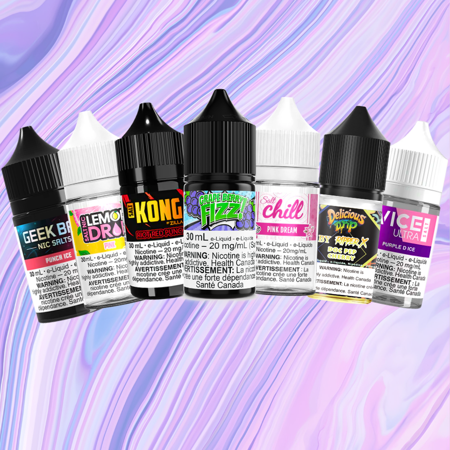 Beverage Flavour Salt Nicotine at Okotoks Vape SuperStore in Alberta Canada