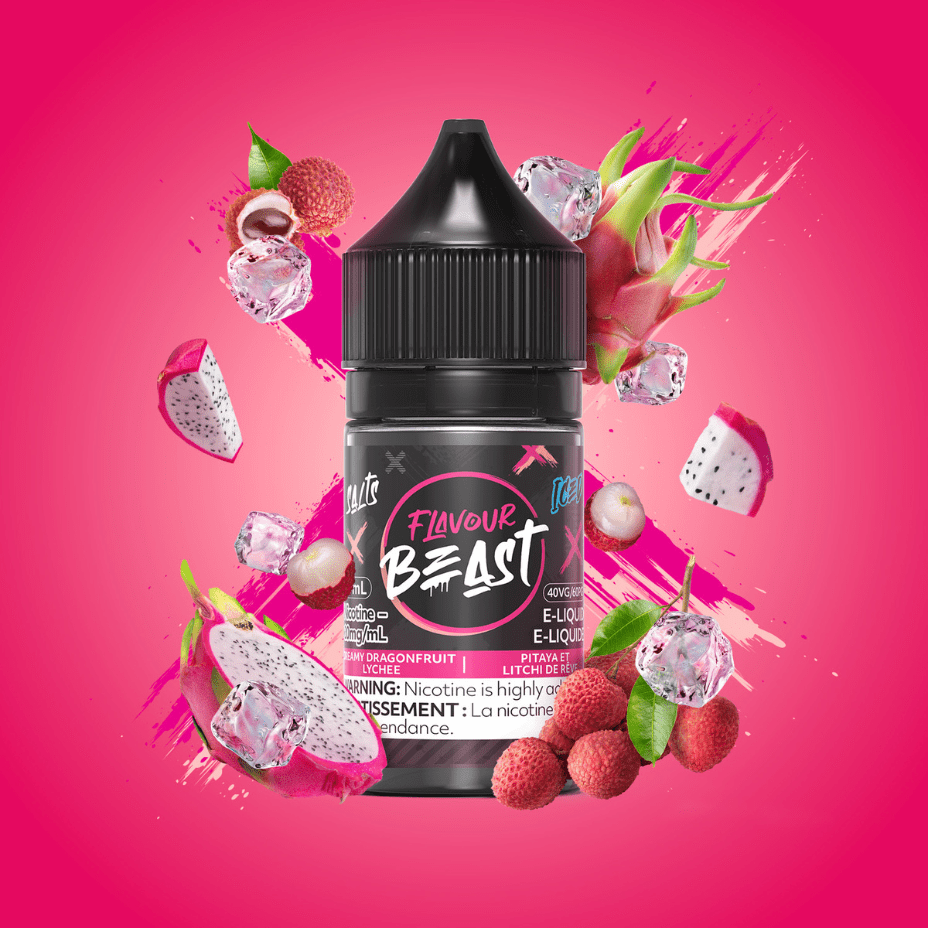 Flavour Beast Salt - Dreamy Dragonfruit Lychee Iced 30ml in Okotoks Alberta