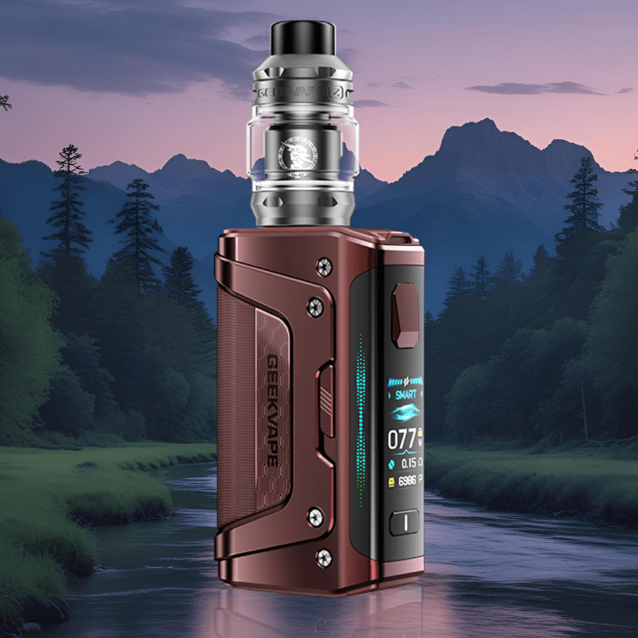 Geekvape Aegis Legend 5 Box Mod Kit-200w Earth Brown in Okotoks Alberta