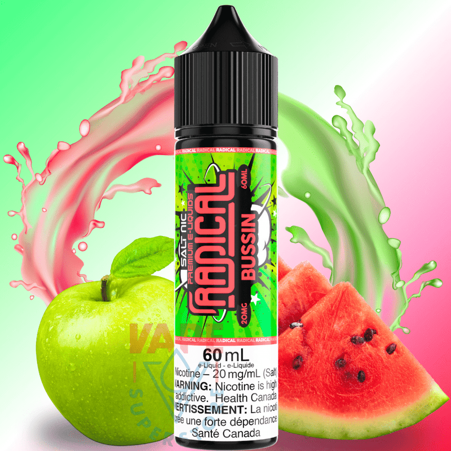 Bussin by Radical E-Liquid Okotoks Vape SuperStore Okotoks Alberta