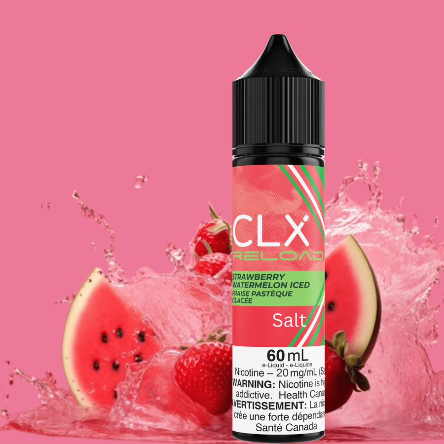 CLX Reload 60ml Salt-Strawberry Watermelon Ice 60ml / 20mg Okotoks Vape SuperStore Okotoks Alberta
