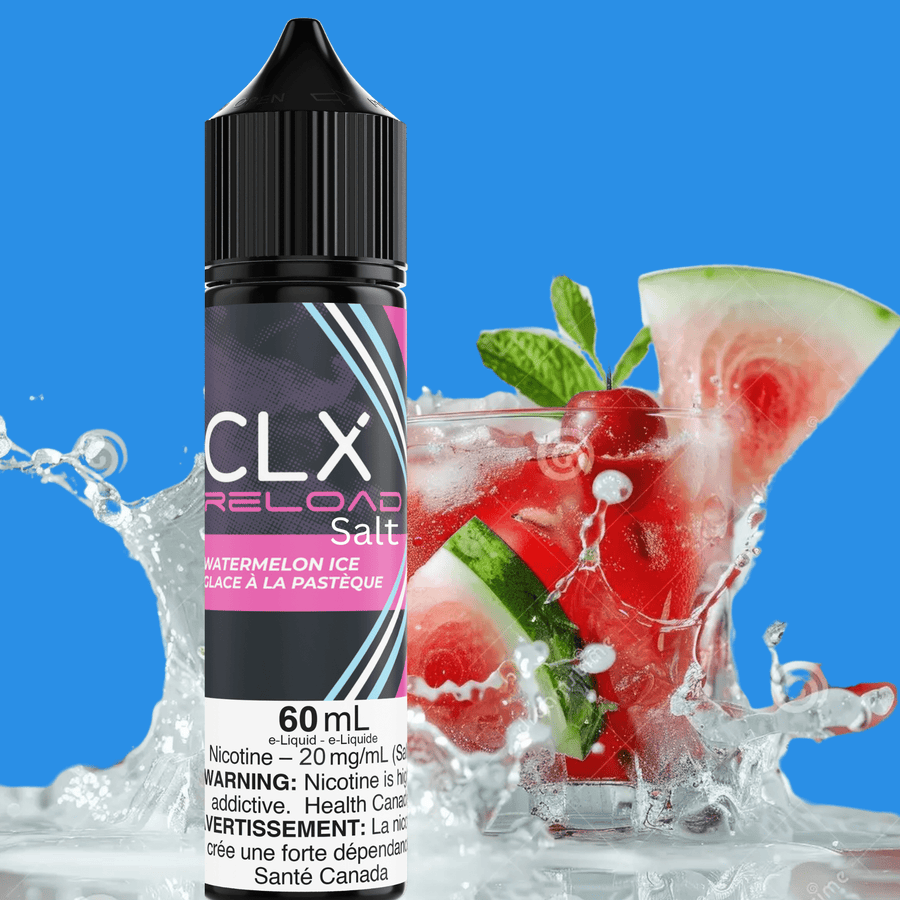CLX Reload 60ml Salt-Watermelon Ice 60ml / 20mg Okotoks Vape SuperStore Okotoks Alberta