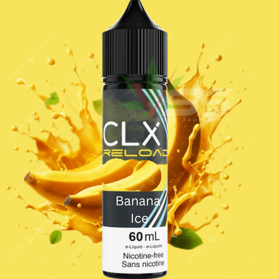 CLX Reload Freebase 60ml-Banana Ice 60mL / 3mg Okotoks Vape SuperStore Okotoks Alberta