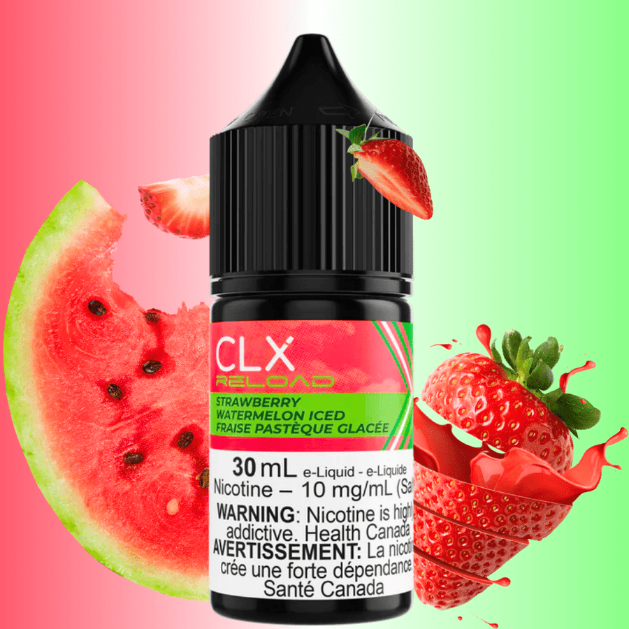 CLX Reload Salts-Strawberry Watermelon Iced Okotoks Vape SuperStore Okotoks Alberta