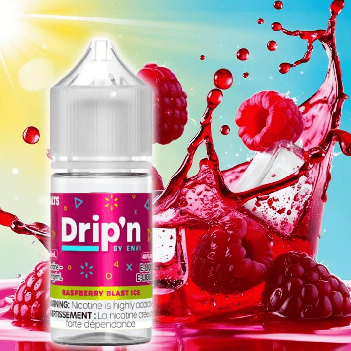 Drip'n by Envi Classics Salt-Raspberry Blast 20mg / 30mL Okotoks Vape SuperStore Okotoks Alberta