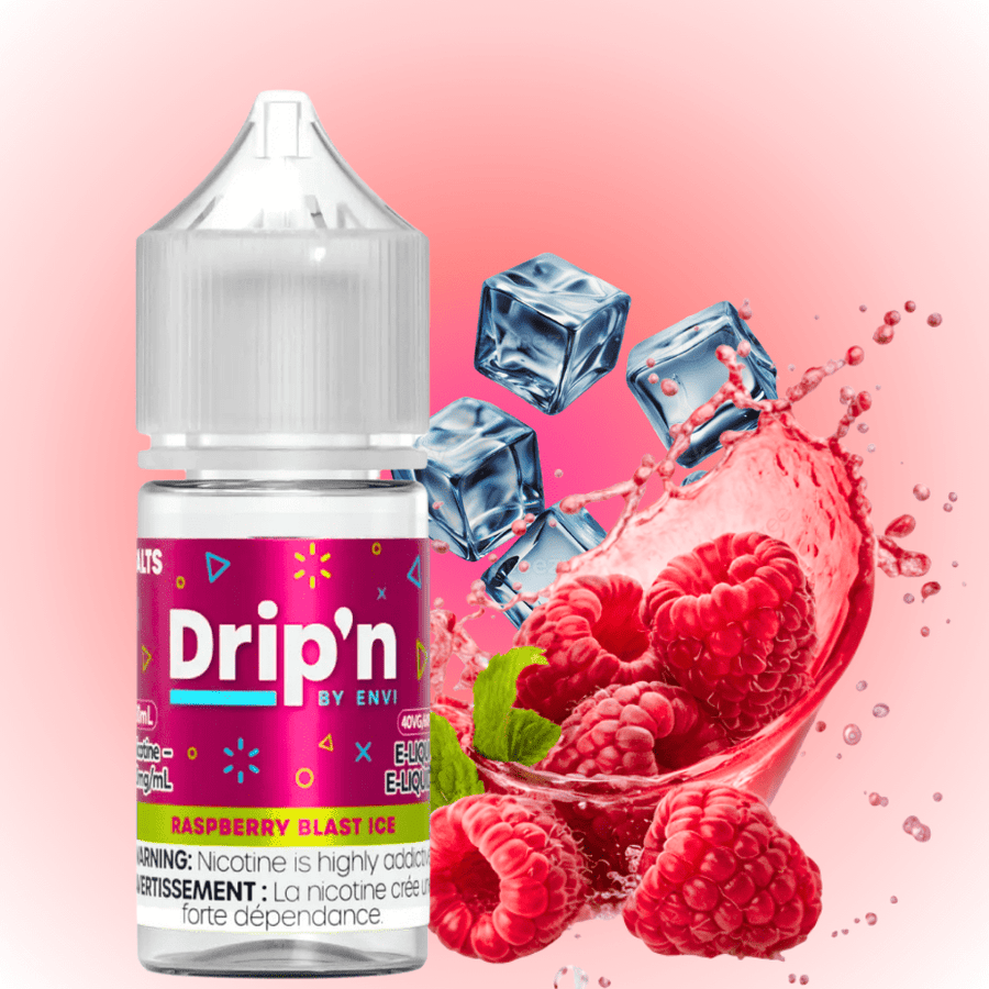 Drip'n by Envi Classics Salt-Raspberry Blast 20mg / 30mL Okotoks Vape SuperStore Okotoks Alberta