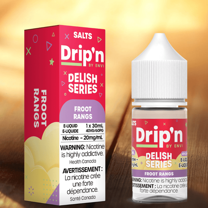 Drip'n by Envi Delish Salt-Froot Rangs 20mg / 30mL Okotoks Vape SuperStore Okotoks Alberta