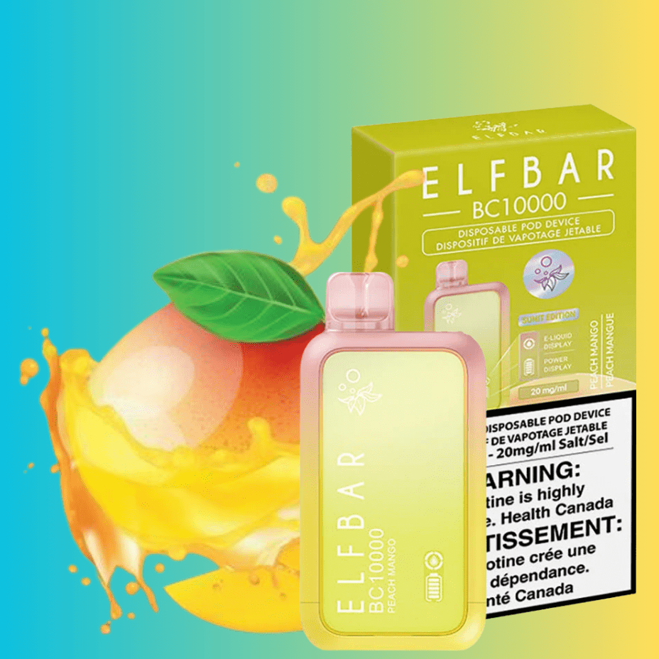 ElfBar BC10000 Disposable Vape-Peach Mango Okotoks Vape SuperStore Okotoks Alberta