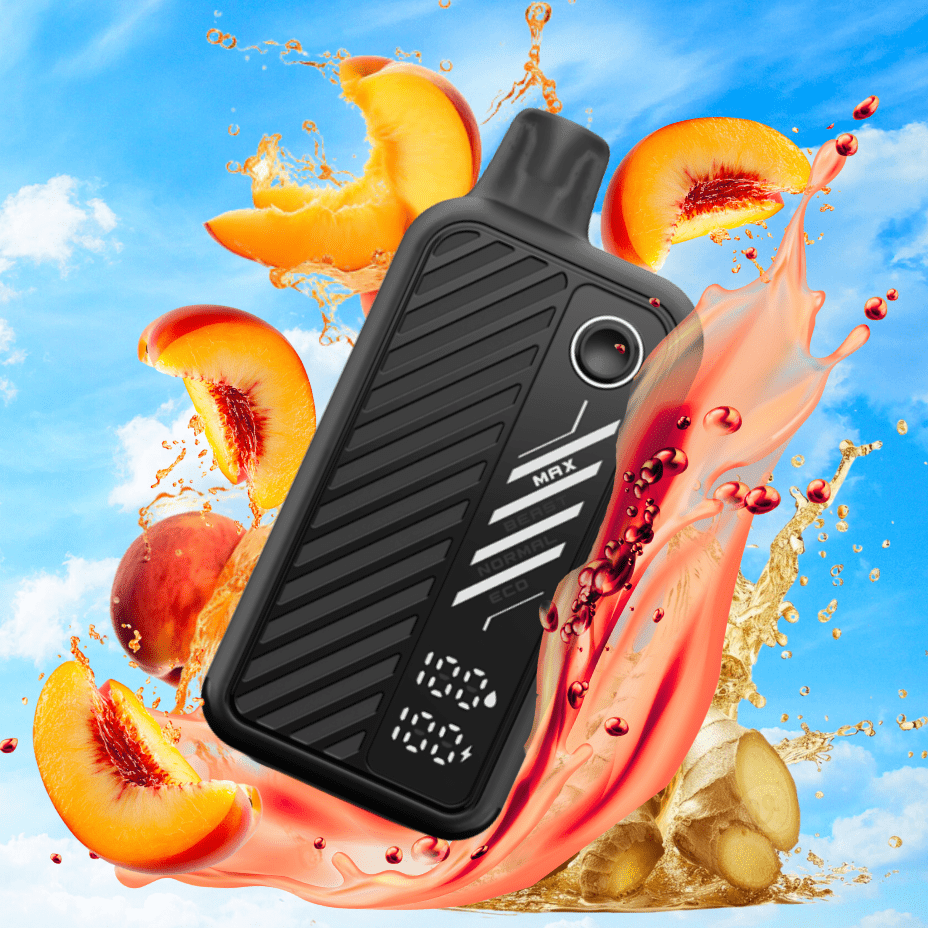 Flavour Beast Max 2 Disposable Vape-Peach Canada D ICED 50000 Puffs / 20mg Okotoks Vape SuperStore Okotoks Alberta