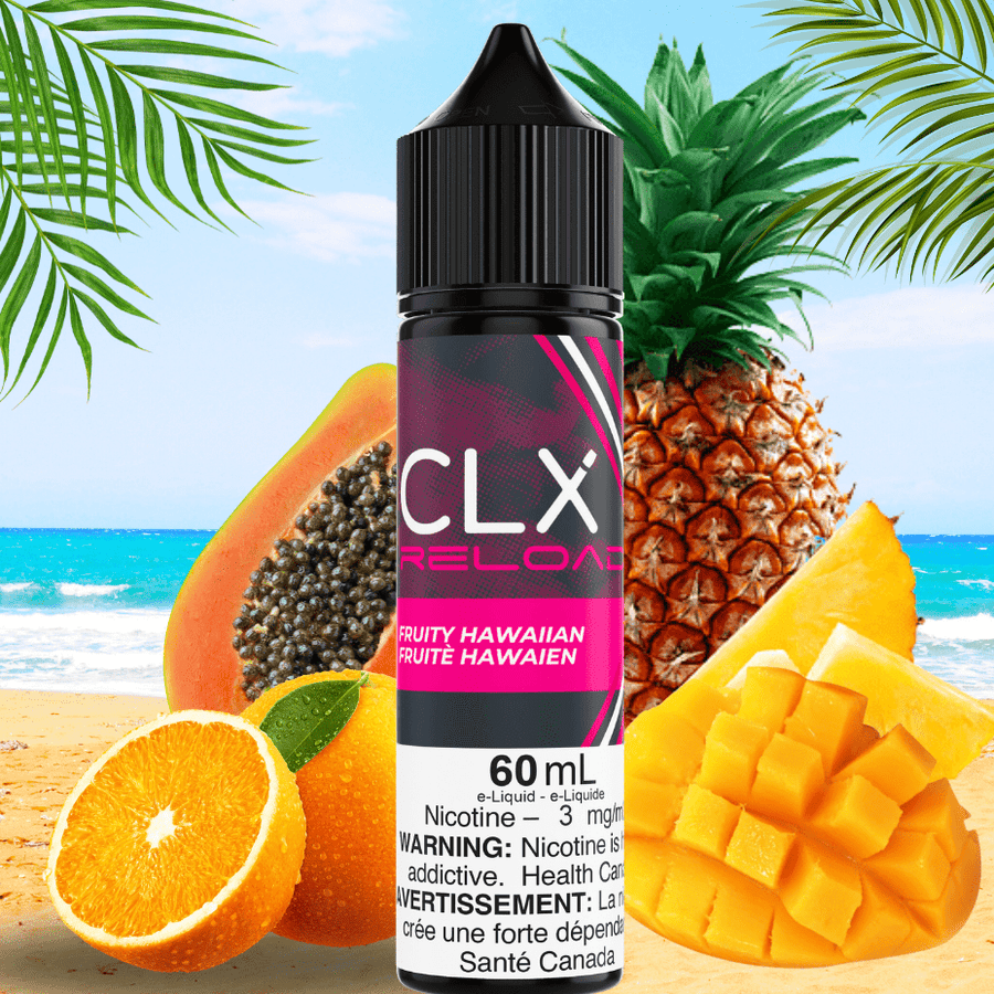 Fruity Hawaiian by CLX E-Liquid Okotoks Vape SuperStore Okotoks Alberta