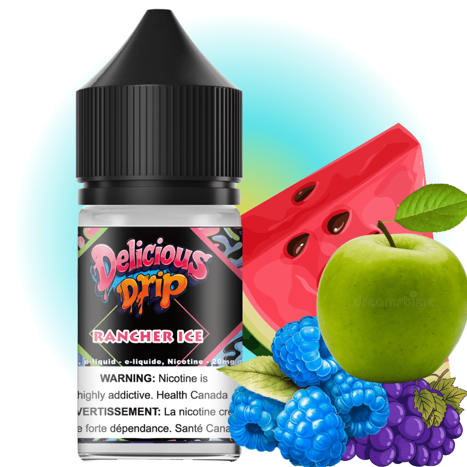 Gcore Delicious Drip Salt-Rancher Ice 30ml / 20mg Okotoks Vape SuperStore Okotoks Alberta