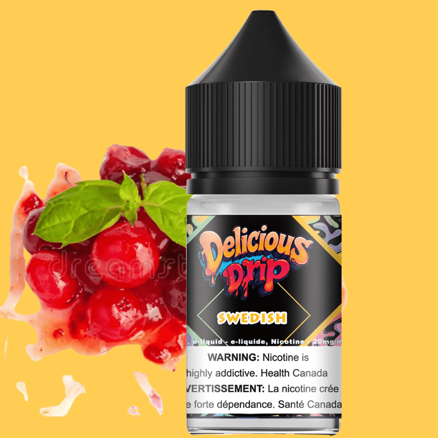 Gcore Delicious Drip Salt-Swedish 30ml / 20mg Okotoks Vape SuperStore Okotoks Alberta