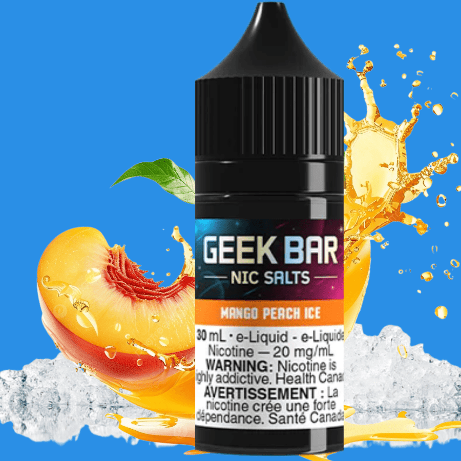Geek Bar Nic Salt-Mango Peach Ice Okotoks Vape SuperStore Okotoks Alberta