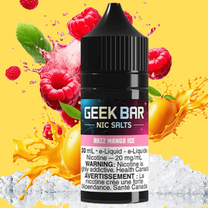 Geek Bar Nic Salt-Razz Mango Ice Okotoks Vape SuperStore Okotoks Alberta