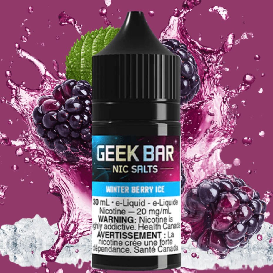 Geek Bar Nic Salt-Winter Berry Okotoks Vape SuperStore Okotoks Alberta