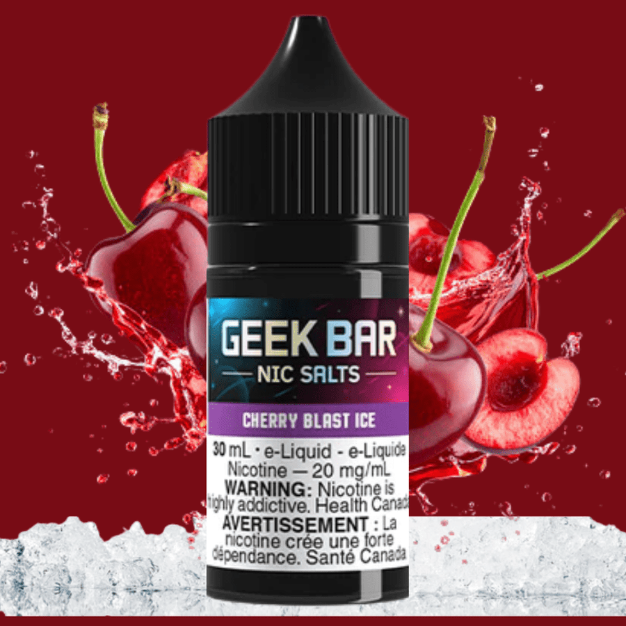 Geek Bar Nic Salts-Cherry Blast Ice Okotoks Vape SuperStore Okotoks Alberta