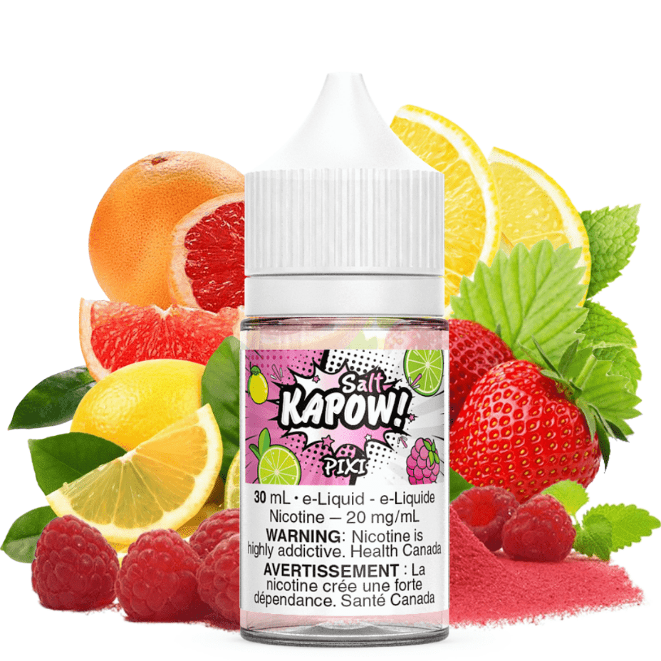 Kapow Salt E-Liquid-Pixi Okotoks Vape SuperStore Okotoks Alberta