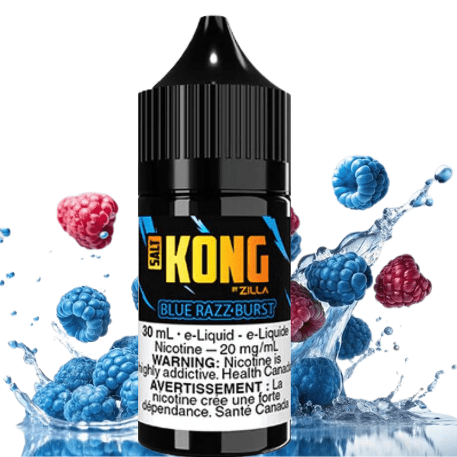 Kong Salt by Zilla-Blue Razz Burst Okotoks Vape SuperStore Okotoks Alberta