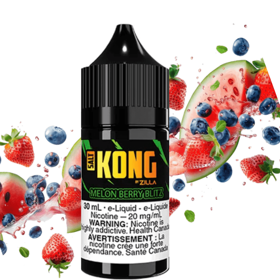 Kong Salt by Zilla-Melon Berry Blitz Okotoks Vape SuperStore Okotoks Alberta
