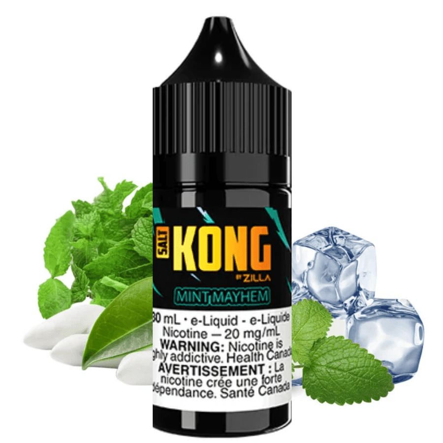 Kong Salt by Zilla-Mint Mayhem Okotoks Vape SuperStore Okotoks Alberta