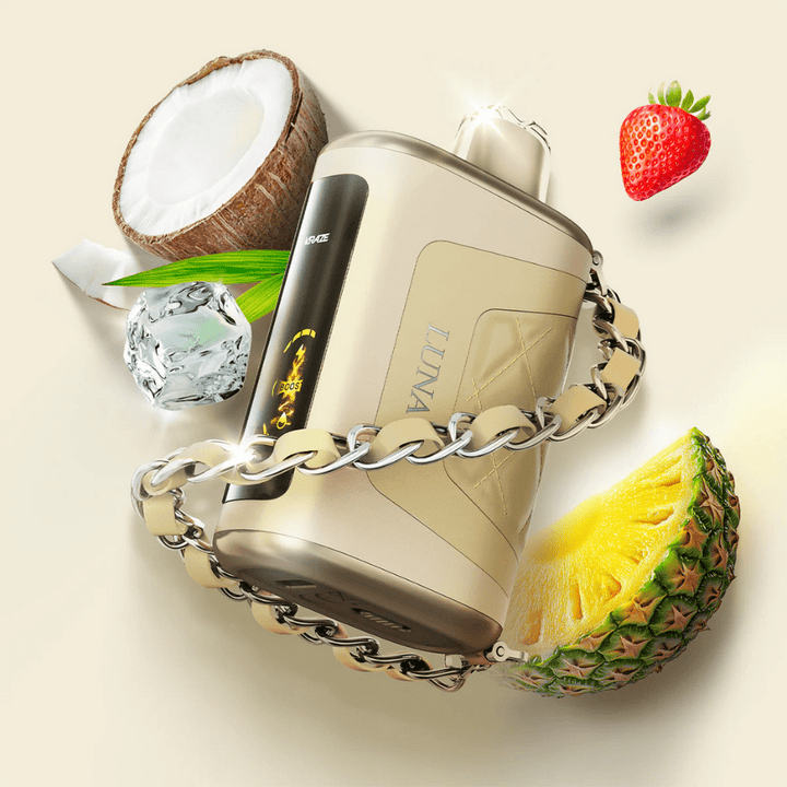 Kraze Luna Disposable Vape-Summer Strawberry Pina Colada Ice Okotoks Vape SuperStore Okotoks Alberta