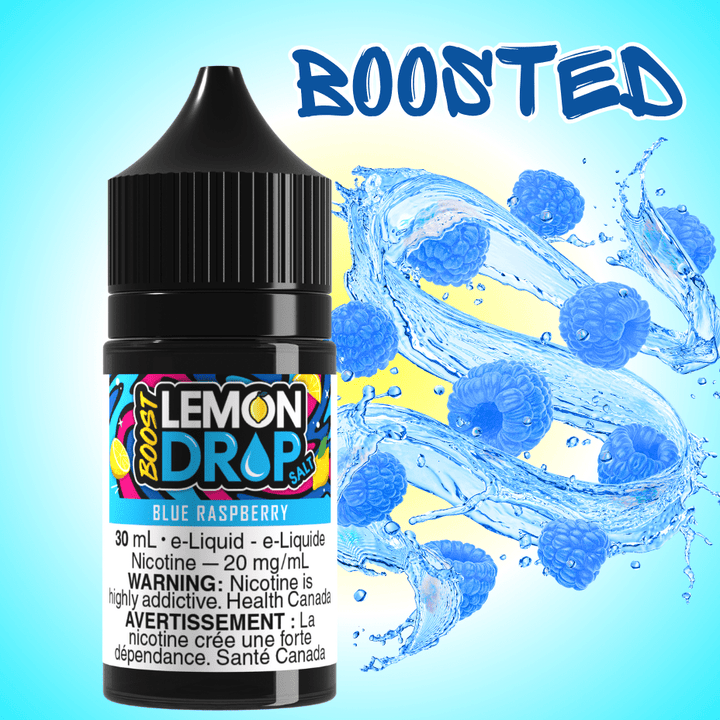 Lemon Drop Boost Salt - Blue Raspberry Okotoks Vape SuperStore Okotoks Alberta