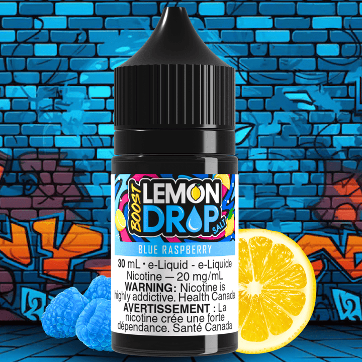 Lemon Drop Boost Salt - Blue Raspberry Okotoks Vape SuperStore Okotoks Alberta