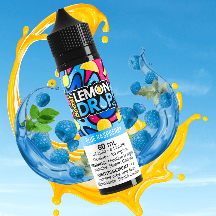 Lemon Drop Boost Salt Nic 60ml - Blue Raspberry Okotoks Vape SuperStore Okotoks Alberta