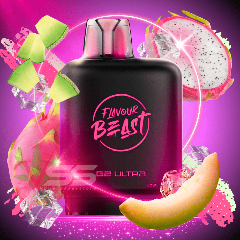 Level X G2 Ultra Flavour Beast Pod 50k-Dub Dragon Melon Okotoks Vape SuperStore Okotoks Alberta