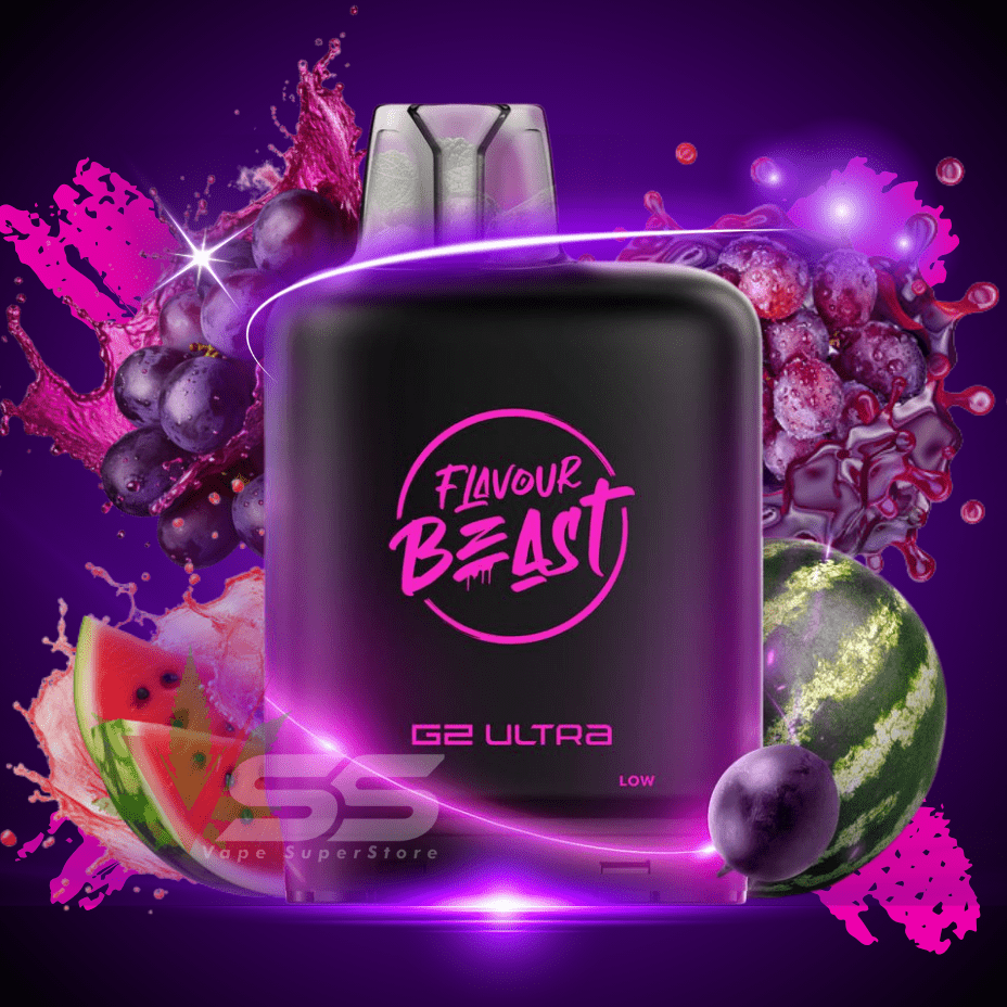 Level X G2 Ultra Flavour Beast Pod 50k-Gleamin Grape Watermelon Mint Iced Okotoks Vape SuperStore Okotoks Alberta