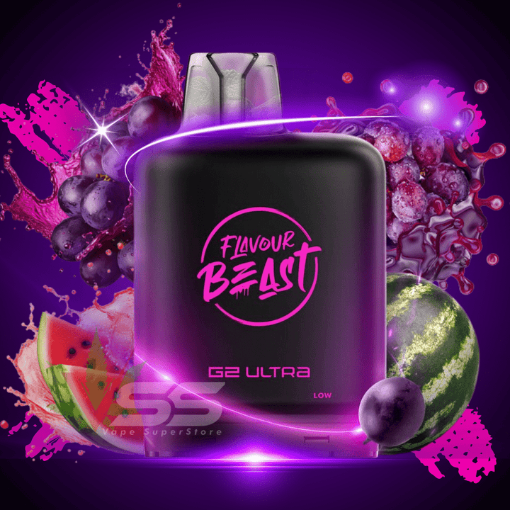 Level X G2 Ultra Flavour Beast Pod 50k-Gleamin Grape Watermelon Mint Iced Okotoks Vape SuperStore Okotoks Alberta