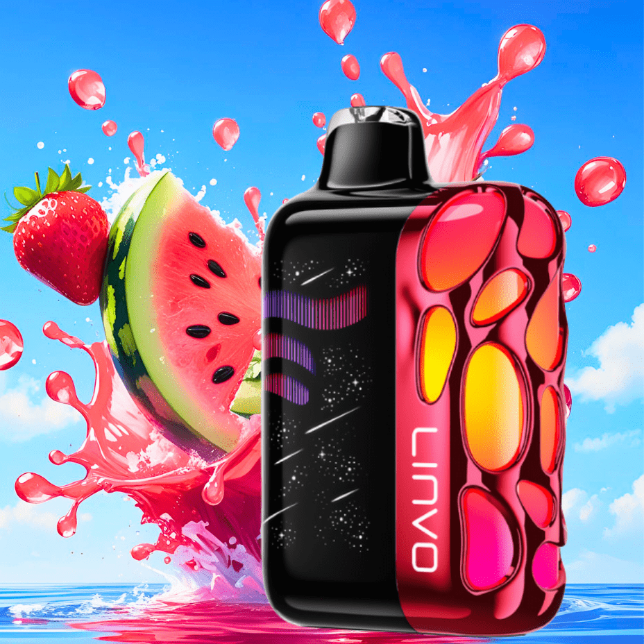 Linvo Rave 60k Disposable Vape-Strawberry Watermelon Ice Okotoks Vape SuperStore Okotoks Alberta