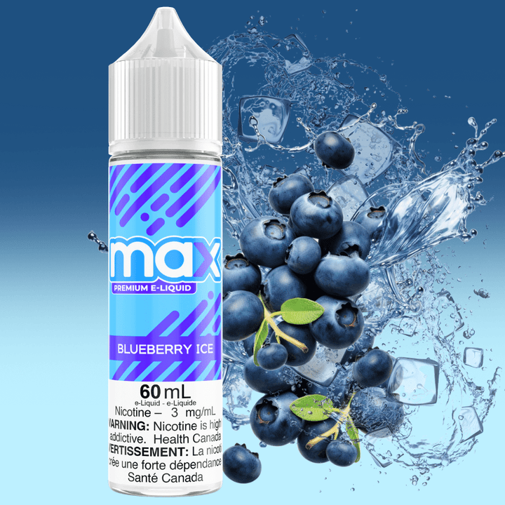 Max E-Liquid - Blueberry Ice Okotoks Vape SuperStore Okotoks Alberta