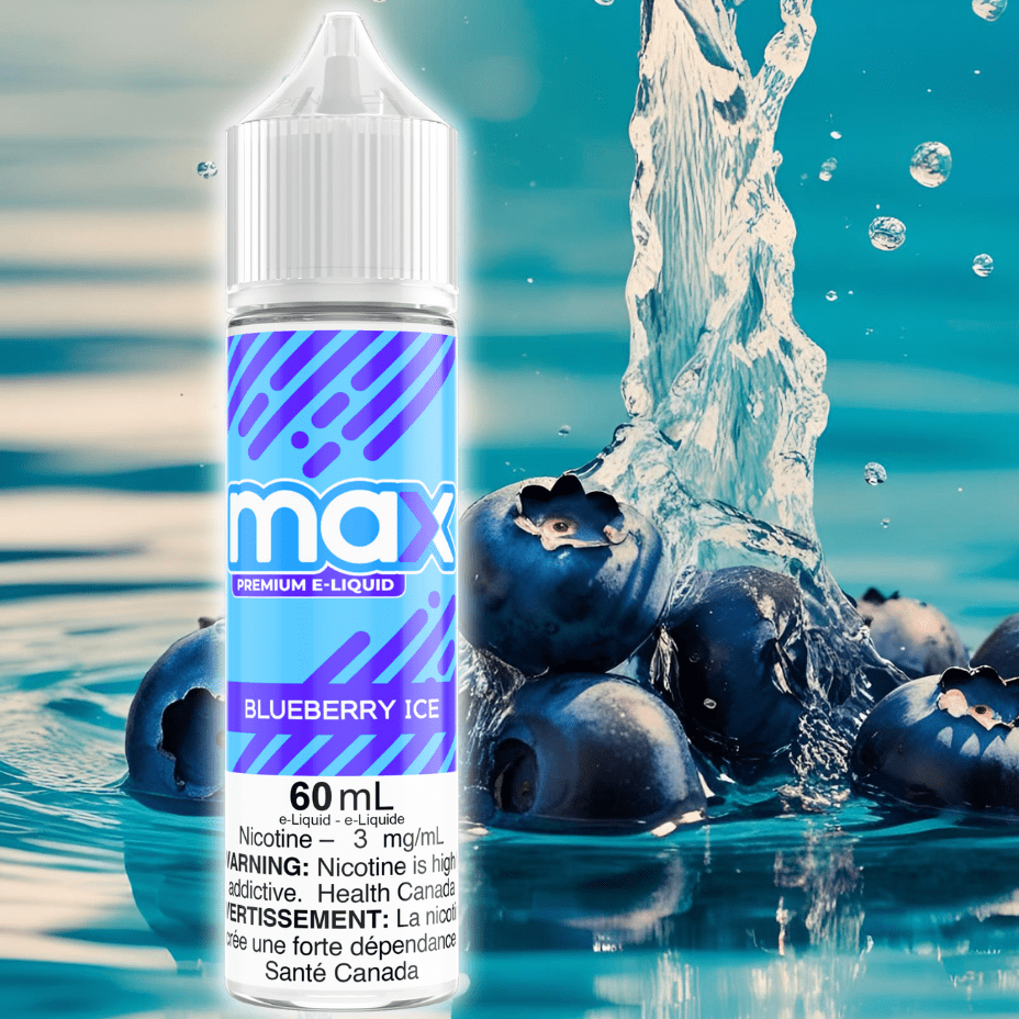 Max E-Liquid - Blueberry Ice Okotoks Vape SuperStore Okotoks Alberta