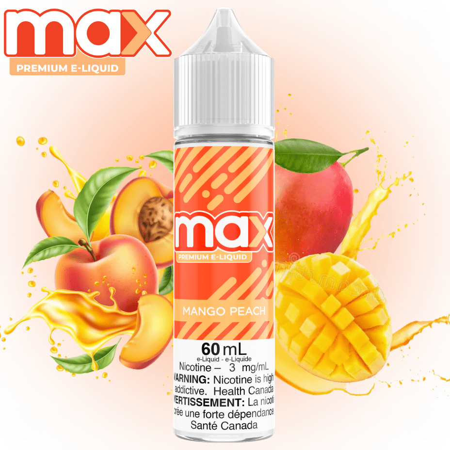 Max E-Liquid - Mango Peach 3mg Okotoks Vape SuperStore Okotoks Alberta