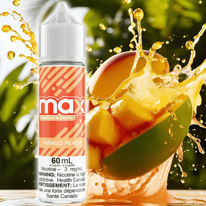 Max E-Liquid - Mango Peach Okotoks Vape SuperStore Okotoks Alberta