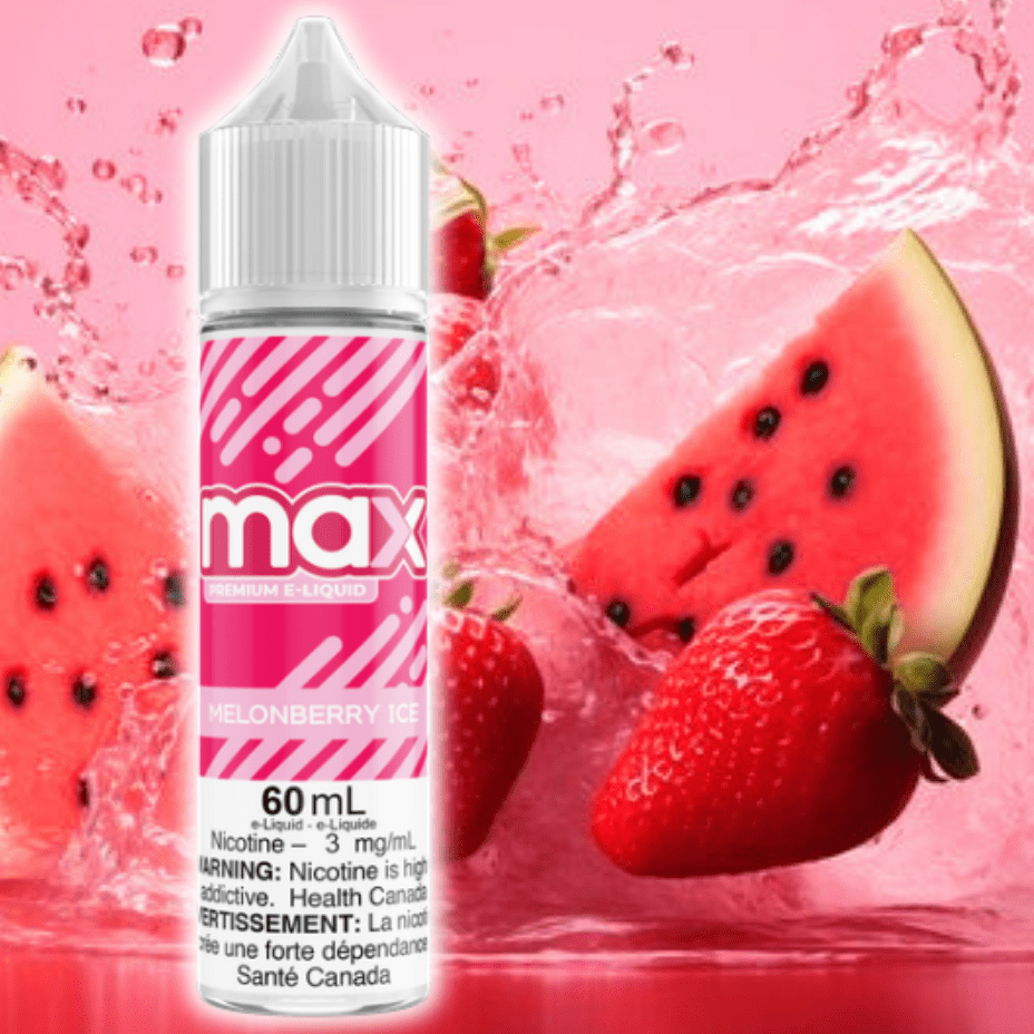 Max E-Liquid - Melonberry Ice Okotoks Vape SuperStore Okotoks Alberta