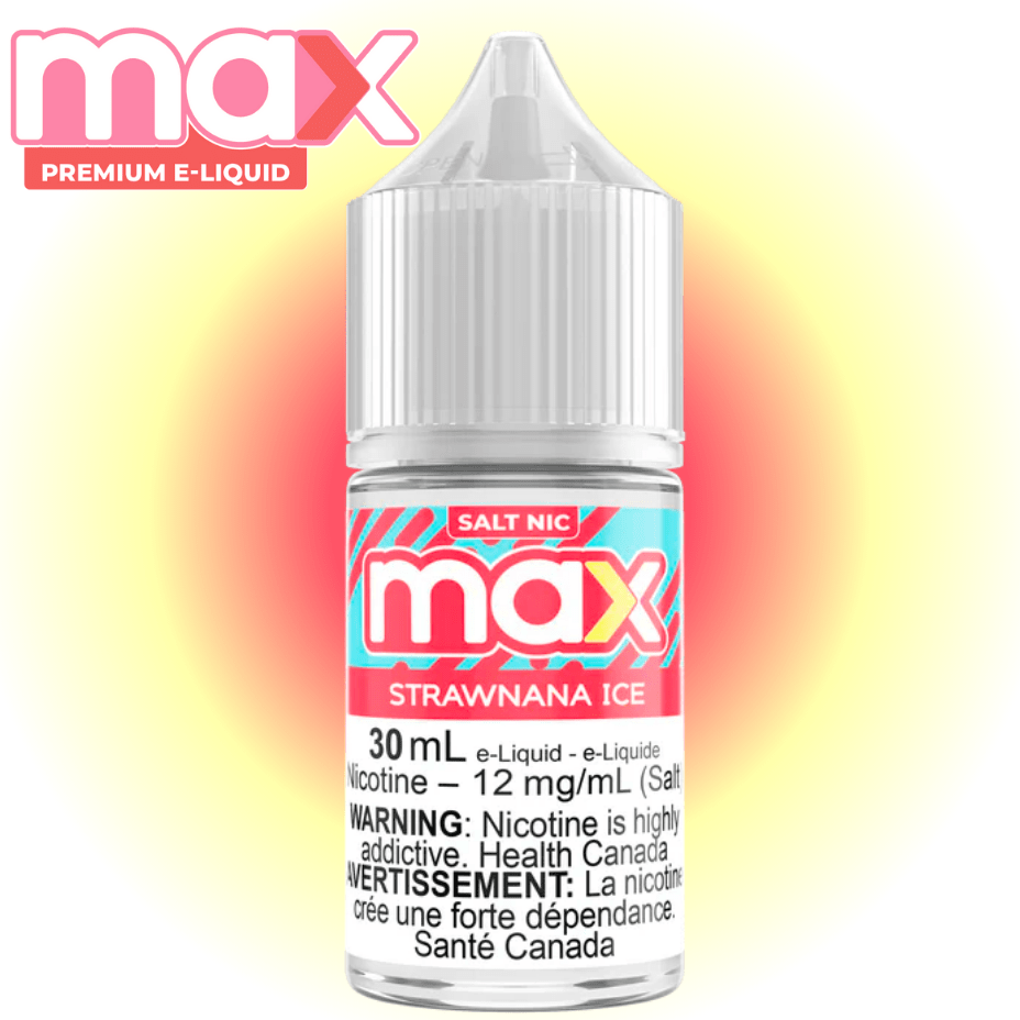 Max E-Liquid - Strawnana Ice 30mL / 12mg Okotoks Vape SuperStore Okotoks Alberta