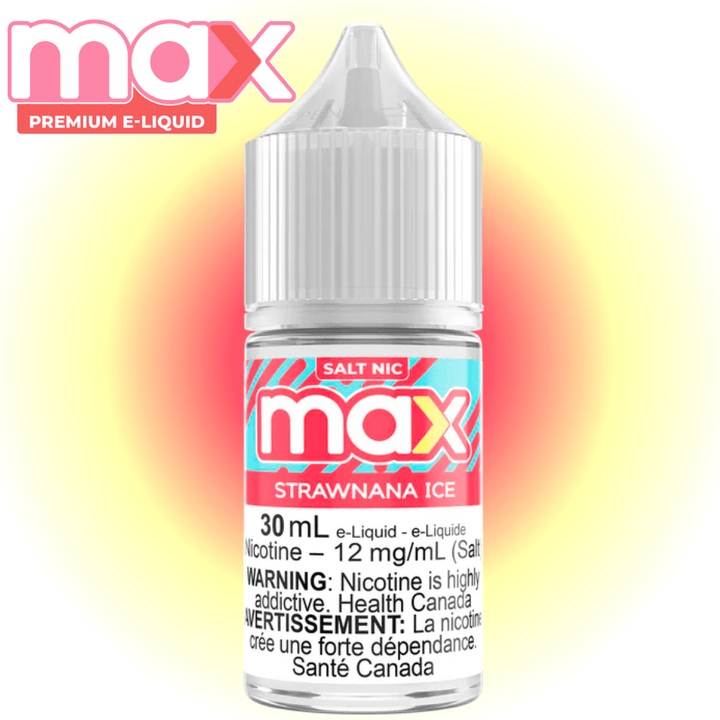 Max E-Liquid - Strawnana Ice 30mL / 12mg Okotoks Vape SuperStore Okotoks Alberta