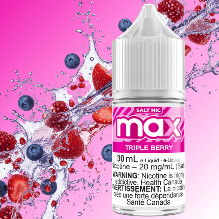 Max E-Liquid - Triple Berry Salt 30mL / 12mg Okotoks Vape SuperStore Okotoks Alberta