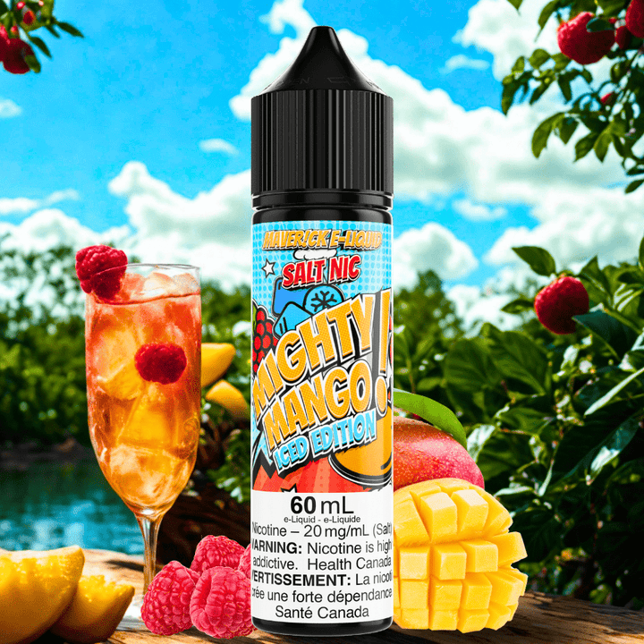 Mighty Mango Iced Salt by Maverick E-Liquid-60mL Okotoks Vape SuperStore Okotoks Alberta