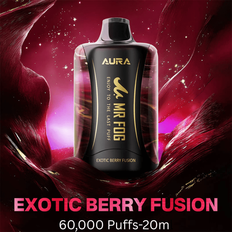 Mr Fog Aura 60k Disposable Vape - Exotic Berry Fusion Okotoks Vape SuperStore Okotoks Alberta