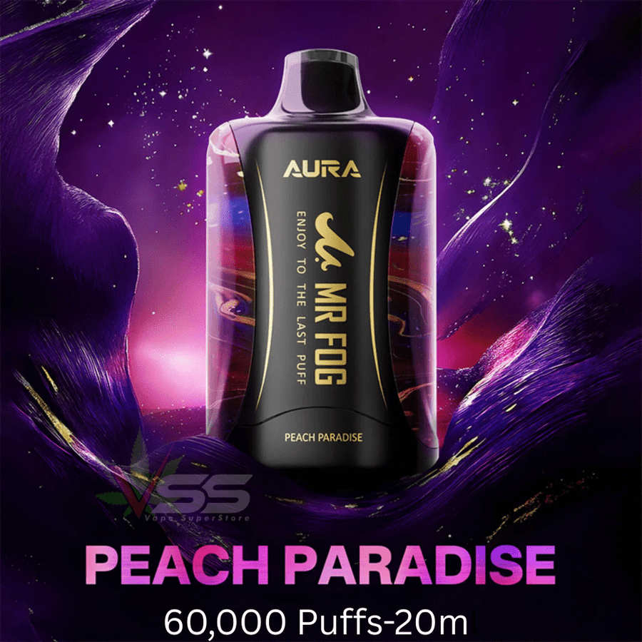 Mr Fog Aura 60k Disposable Vape - Peach Paradise Okotoks Vape SuperStore Okotoks Alberta