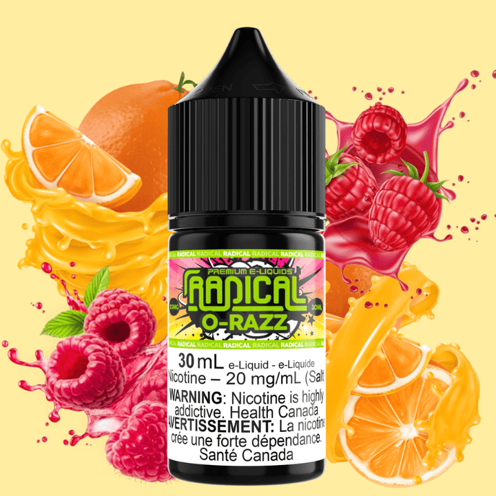 O-Razz Salt Nic by Radical E-liquid 30mL / 12mg Okotoks Vape SuperStore Okotoks Alberta