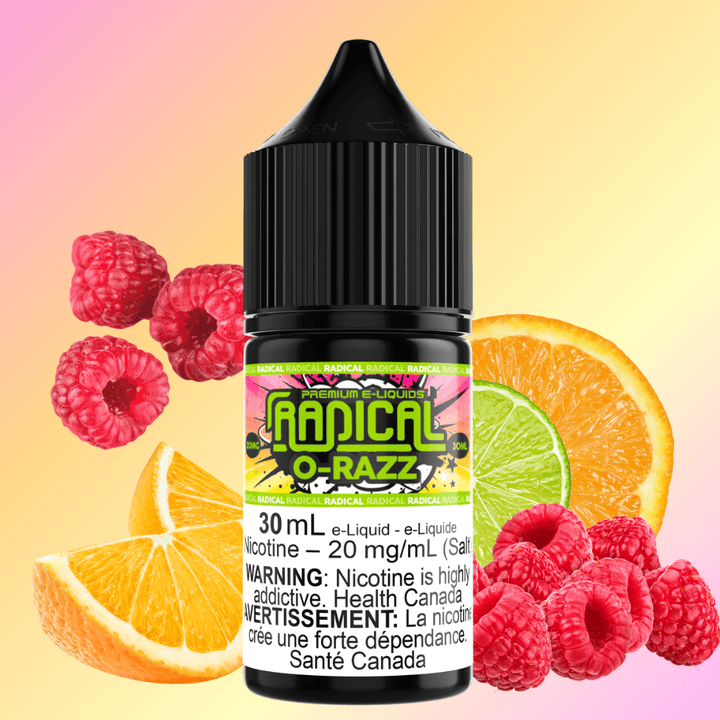 O-Razz Salt Nic by Radical E-liquid 30mL / 20mg Okotoks Vape SuperStore Okotoks Alberta