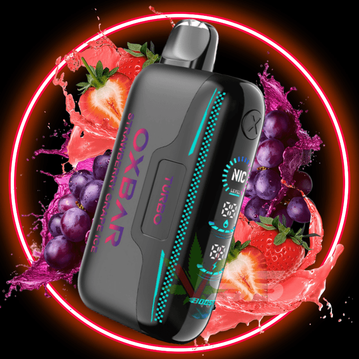Oxbar G42k Disposable Vape-Strawberry Grape Ice 20mg / 42000 Okotoks Vape SuperStore Okotoks Alberta