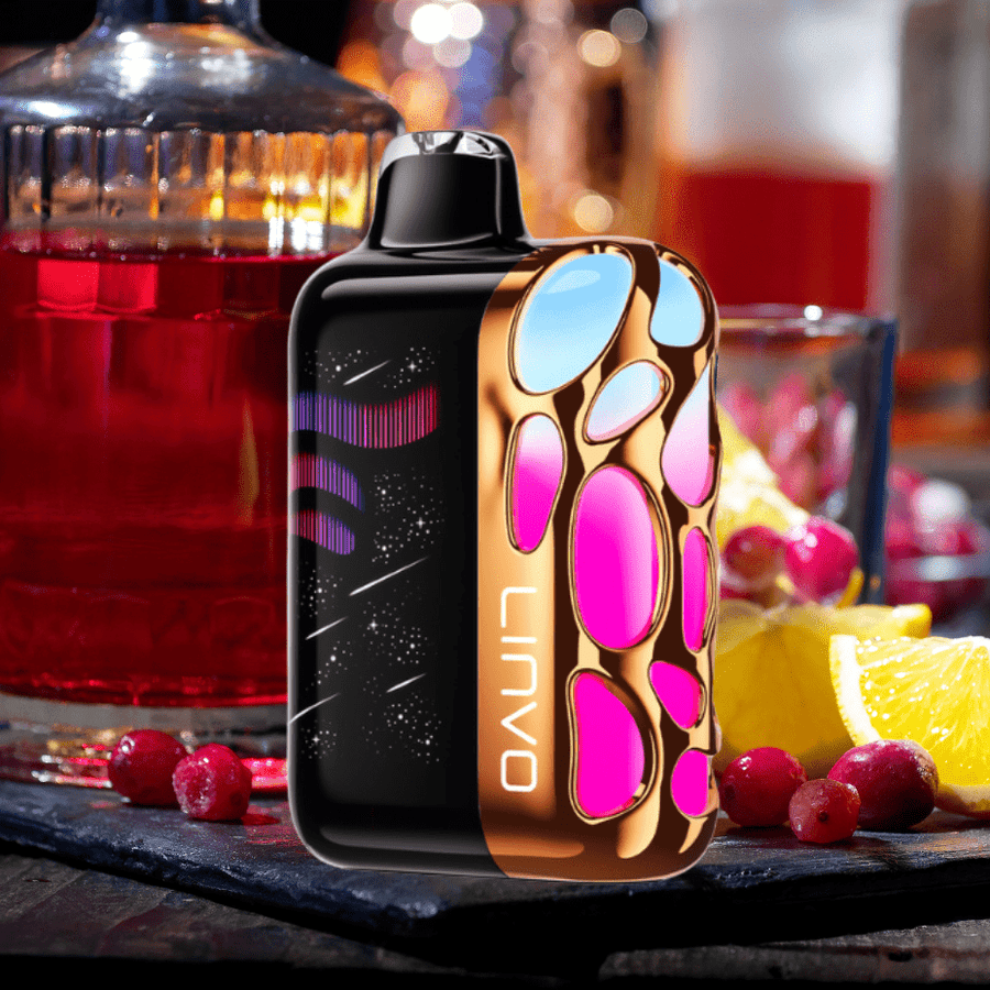 Oxbar Linvo Rave 60k Disposable Vape-Cranberry Orange Okotoks Vape SuperStore Okotoks Alberta