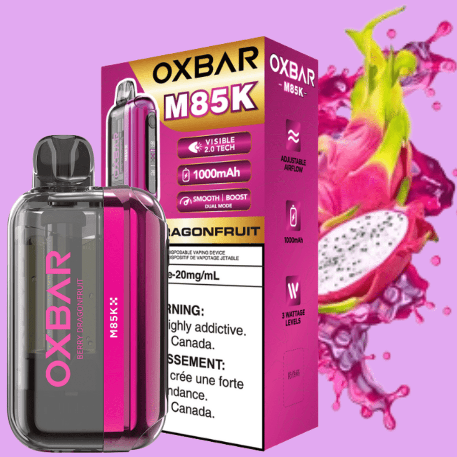 Oxbar M85K Disposable Vape - Berry Dragonfruit 20mg / 85000 Puffs Okotoks Vape SuperStore Okotoks Alberta