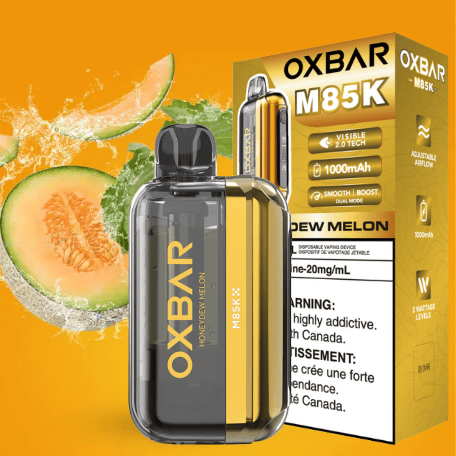 Oxbar M85K Disposable Vape - Honeydew Melon 20mg / 85000 Puffs Okotoks Vape SuperStore Okotoks Alberta